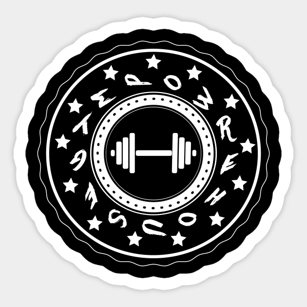 power house gym Sticker by karimtommy